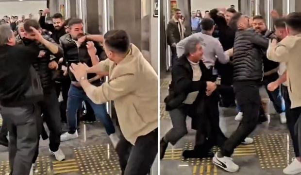 İstanbul'da boşanma davası sonrası adliye karıştı: Yumruk yumruğa kavga