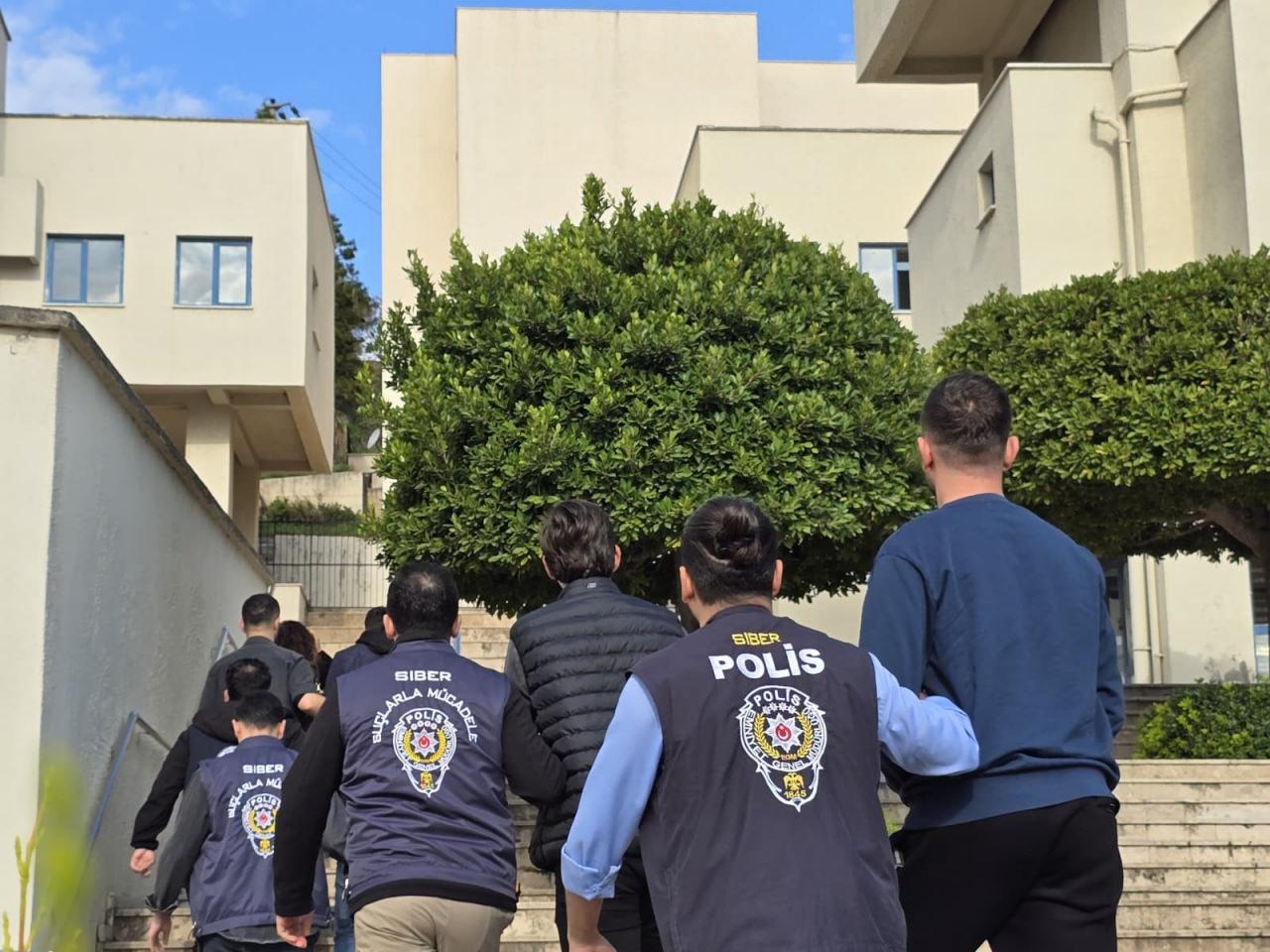 Operasyonda gözaltına alınanlar