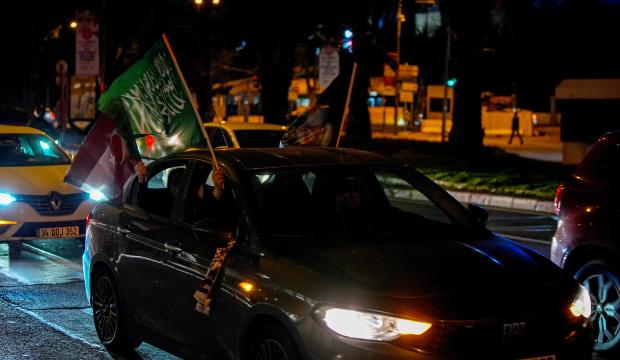 İstanbul'da Gazze'ye destek i&ccedil;in ara&ccedil; konvoyu oluşturuldu