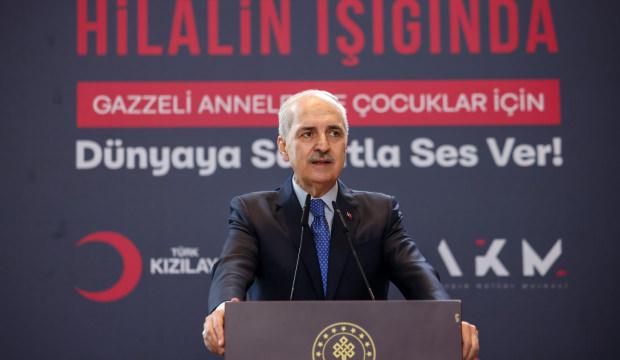 Numan Kurtulmuş: Kud&uuml;s'&uuml; savunmak Ankara'yı savunmak gibidir
