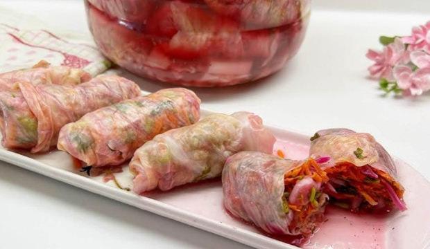 Sarma lahana turşusu nasıl yapılır? Adım adım fermente tarif
