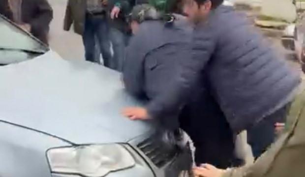 Siverek'te dehşet: 14 yaşındaki &ccedil;ocuğa &ccedil;arptı, vatandaşların &uuml;zerine s&uuml;r&uuml;p ka&ccedil;tı