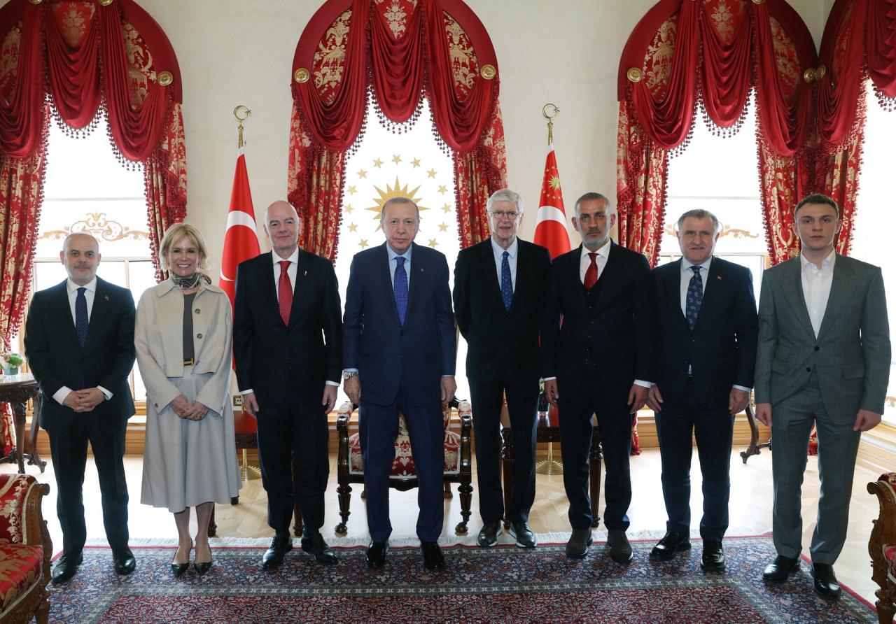 Yapılan görüşmeden bir kare