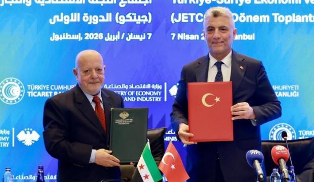 T&uuml;rkiye ve Suriye arasında JETCO protokol&uuml; imzaları atıldı!