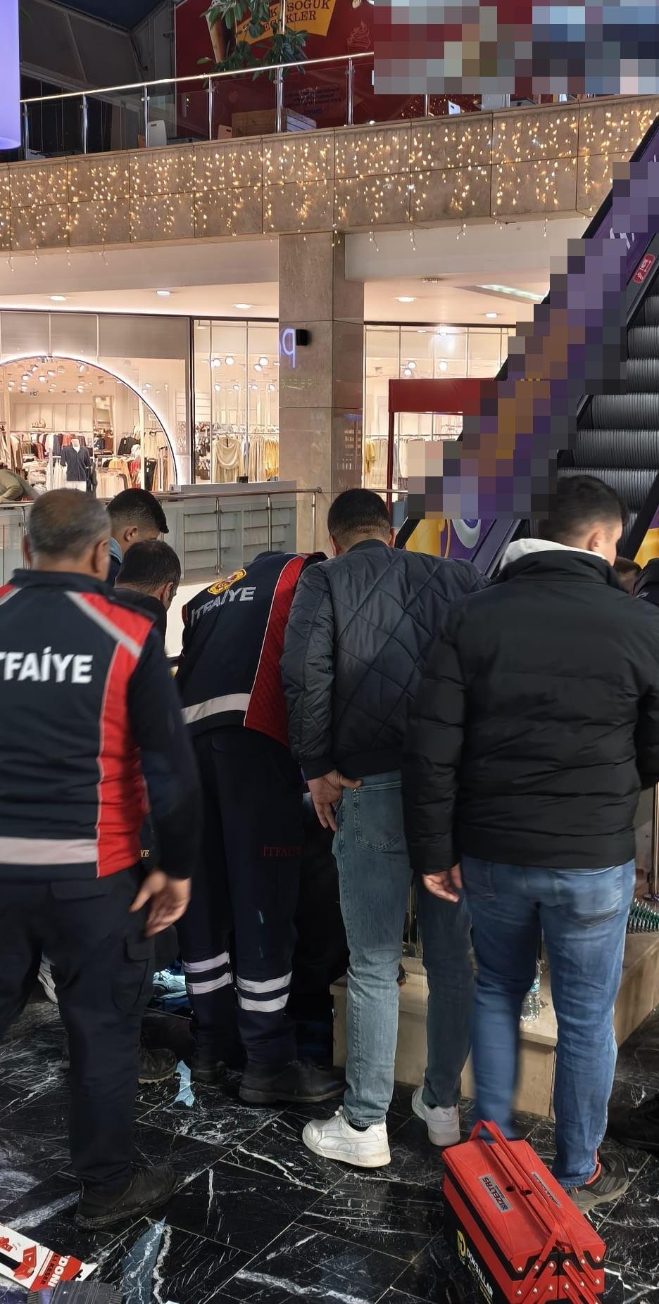 3 yaşındaki T.B.'ye olay yerinde müdahale yapıldı. 