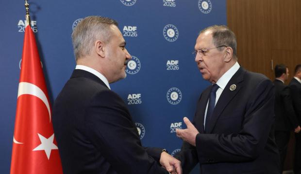 Antalya'da yoğun diplomasi trafiği! Bakan Fidan Rus mevkidaşıyla birlikte