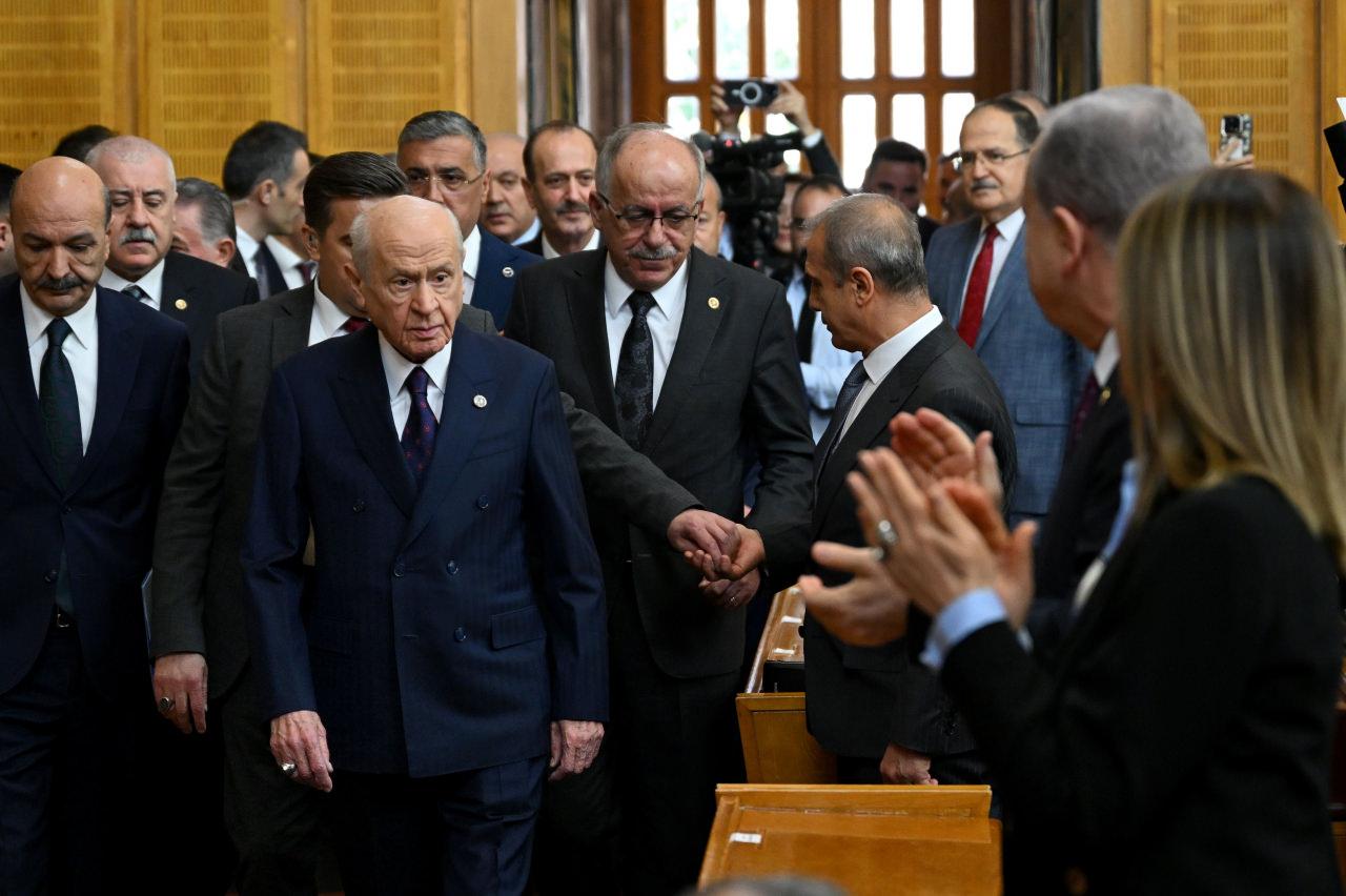 Milliyetçi Hareket Partisi (MHP) Genel Başkanı Devlet Bahçeli, partisinin TBMM Grup Toplantısına katıldı.