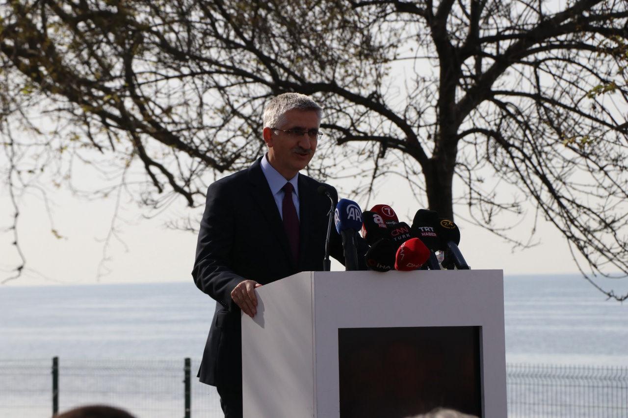 Milli Eğitim Bakan Yardımcısı Nazif Yılmaz, açılışta konuştu.