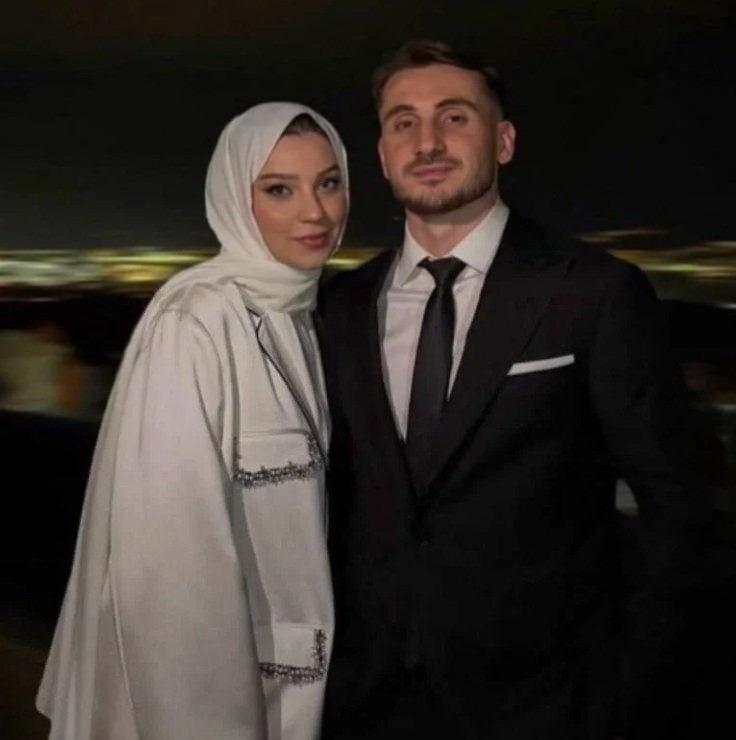 Kerem Aktürkoğlu ve eşi