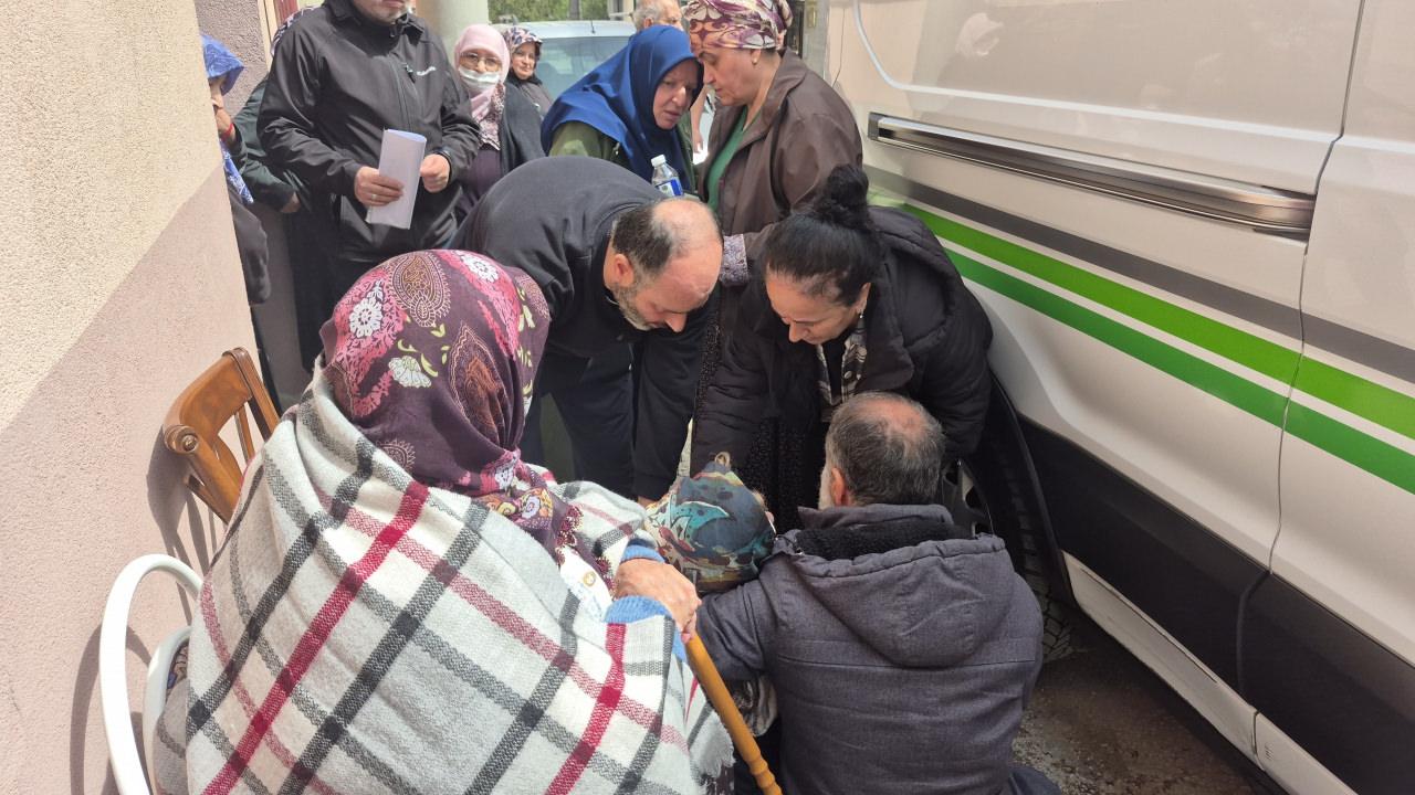 Yaşlı çiftin ölümü, yakınlarını yasa boğdu. 