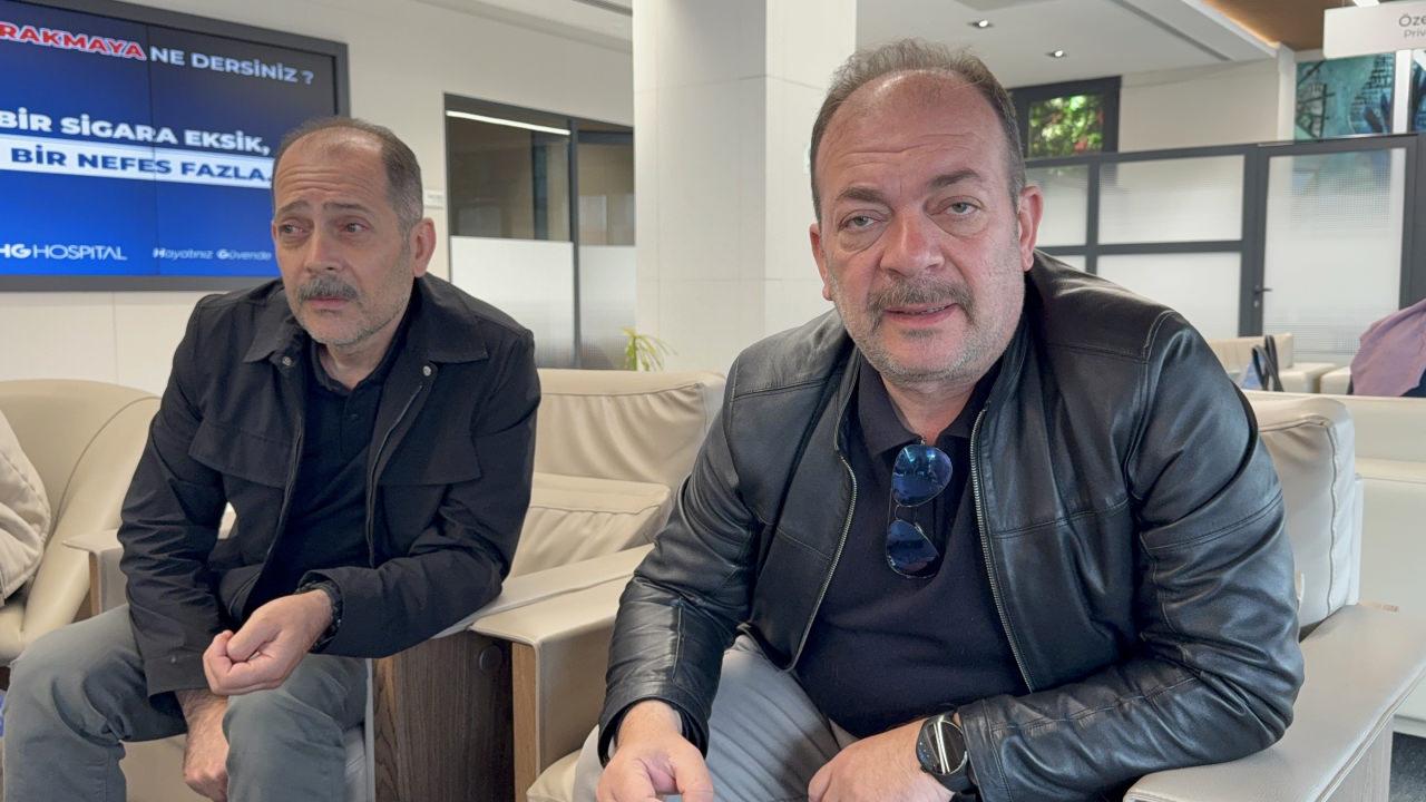 Almina Ağaoğlu’nun (11) babası ve amcası.