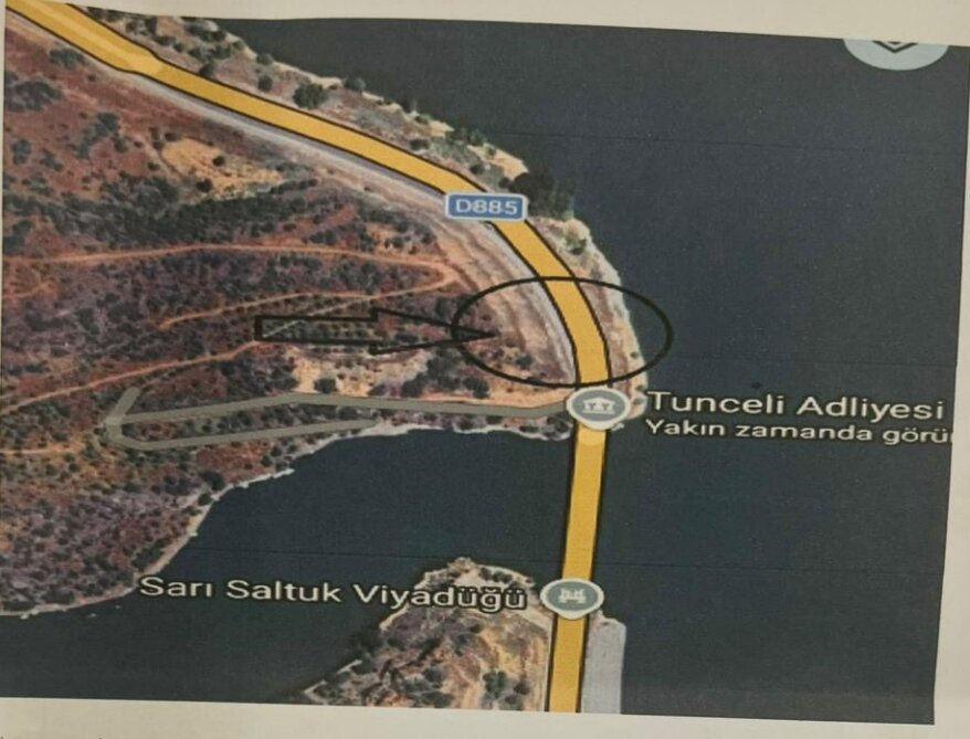 Telefonun son sinyal verdiği alan