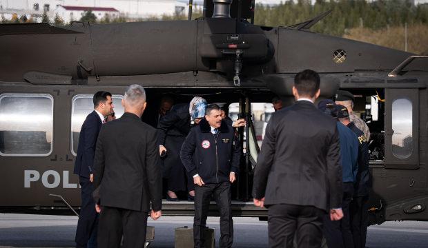 Bakan &Ccedil;ift&ccedil;i, Emniyet envanterine alınan T-70 helikopteriyle ilk u&ccedil;uşunu ger&ccedil;ekleştirdi