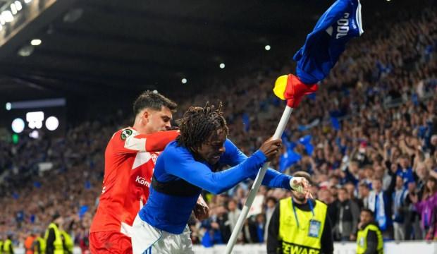 Konferans Ligi'nde b&uuml;y&uuml;k skandal! Ma&ccedil;ın ardından ortalık savaş alanına d&ouml;nd&uuml;