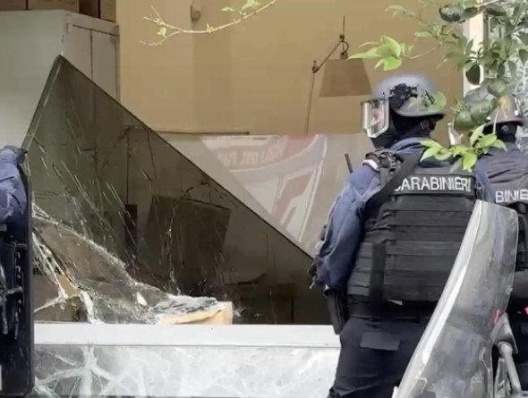 Olay yerinden bir görüntü