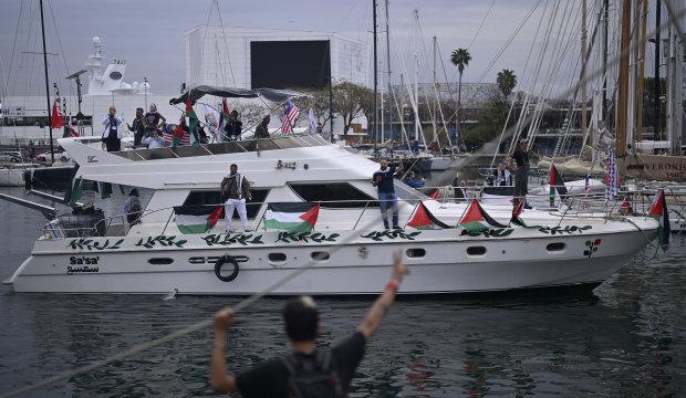 Sumud Filosu Barselona'dan ayrıldı! İstikamet Gazze