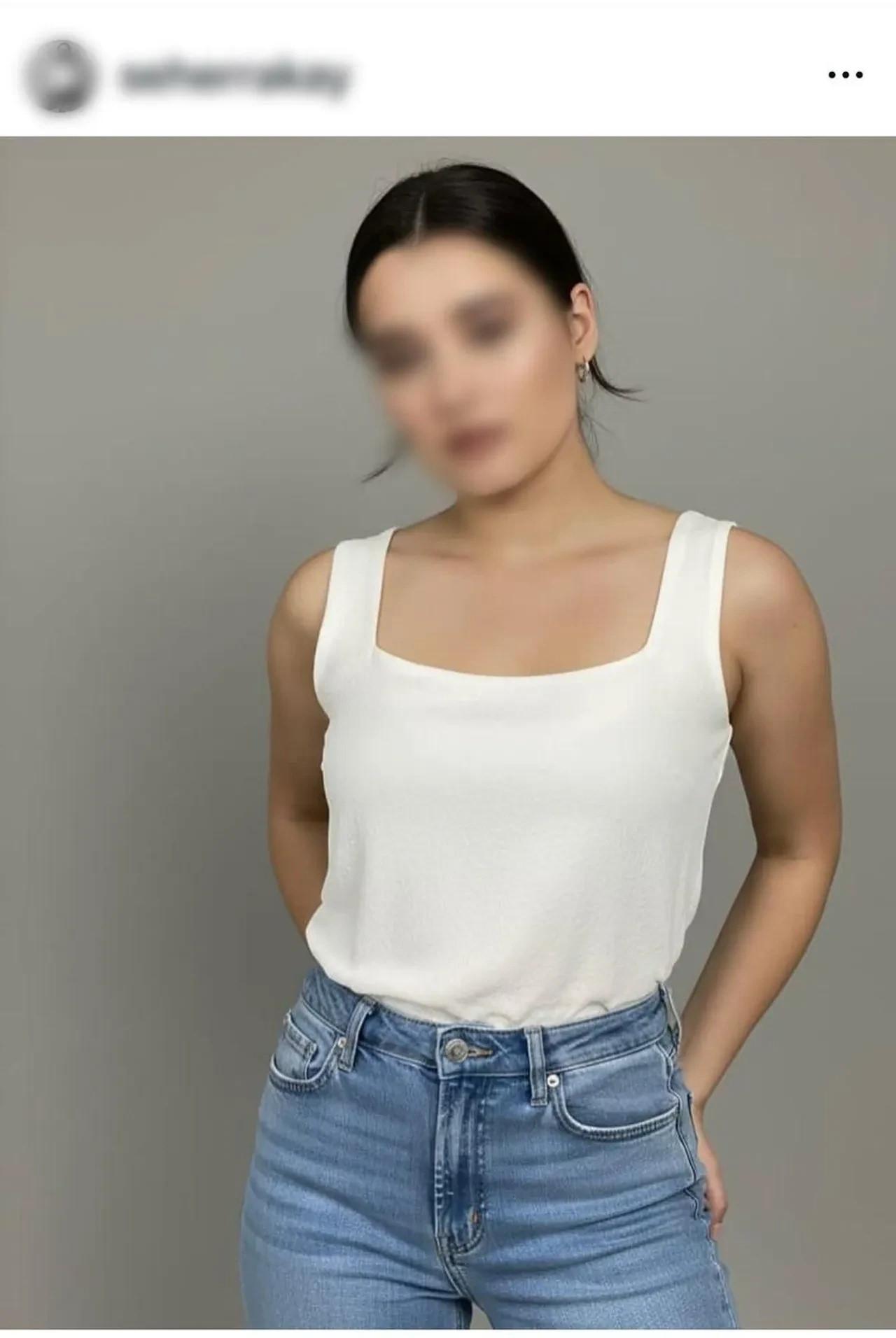 Özkan Yalım'ın 21 yaşındaki sevgilisi.