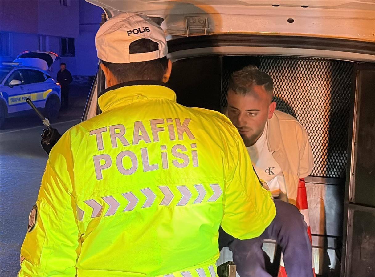 Sürücüye 685 bin lira ceza uygulandı. 