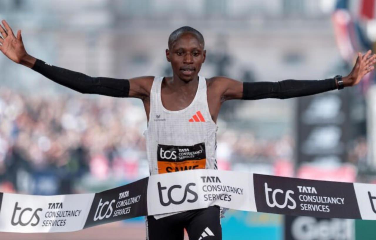Kenyalı atlet Sabastian Sawe