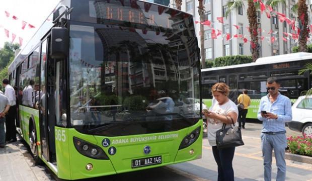Adana'da toplu taşıma &uuml;cretlerine zam yapıldı!