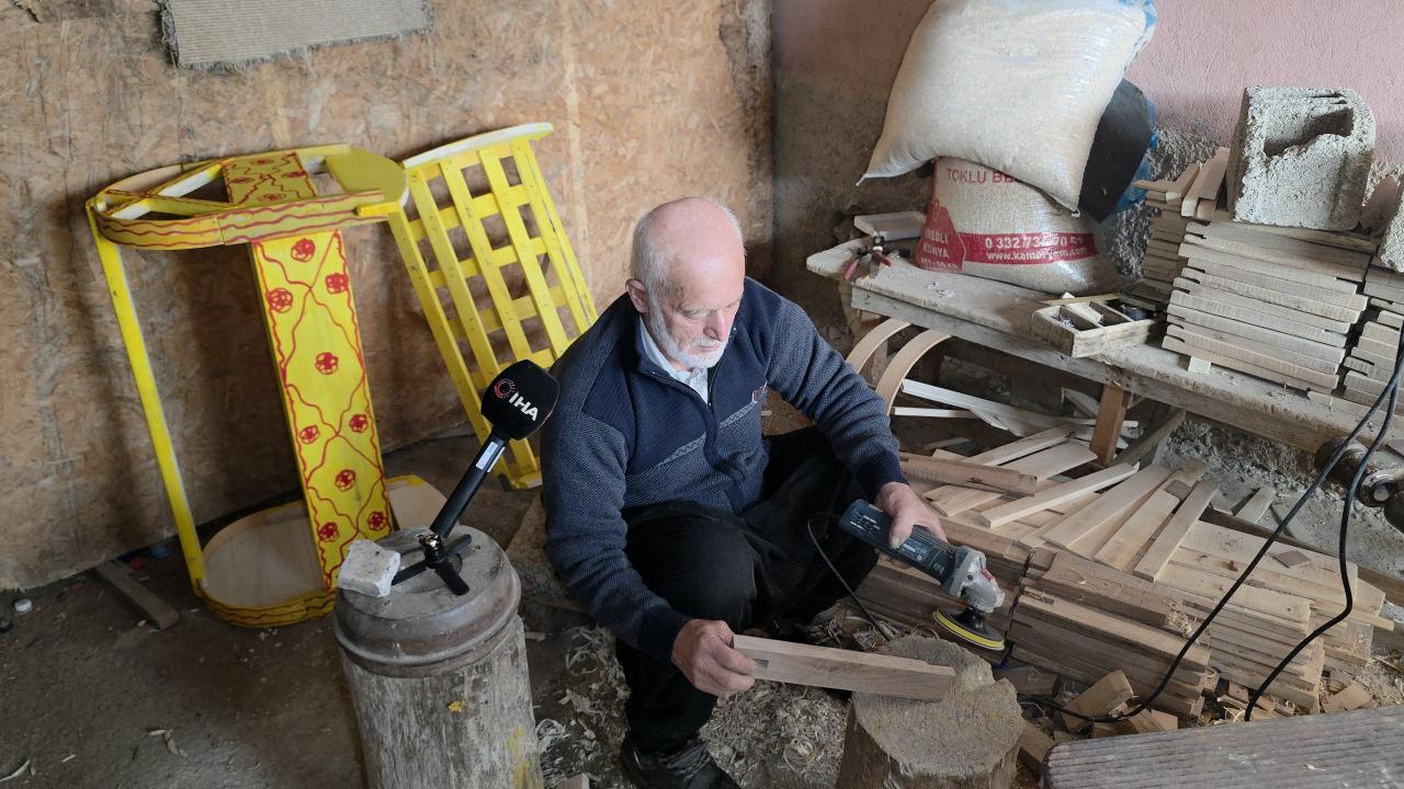 Günde 1 tane üretip 3 bin TL'den satıyor: 75 yaşındaki usta çırak bulamıyor