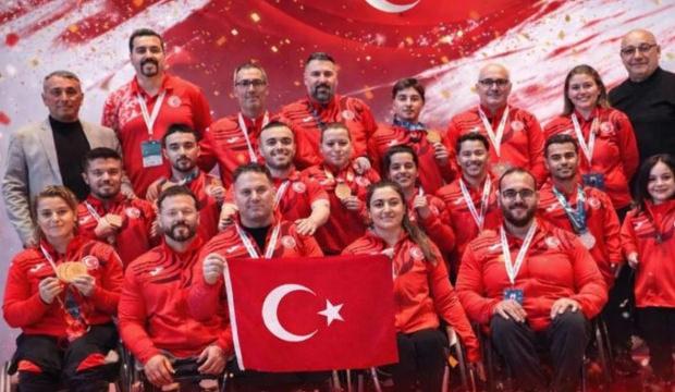 Fas&rsquo;ta Ay-Yıldız r&uuml;zgarı: 4 madalya, 3 T&uuml;rkiye rekoru!