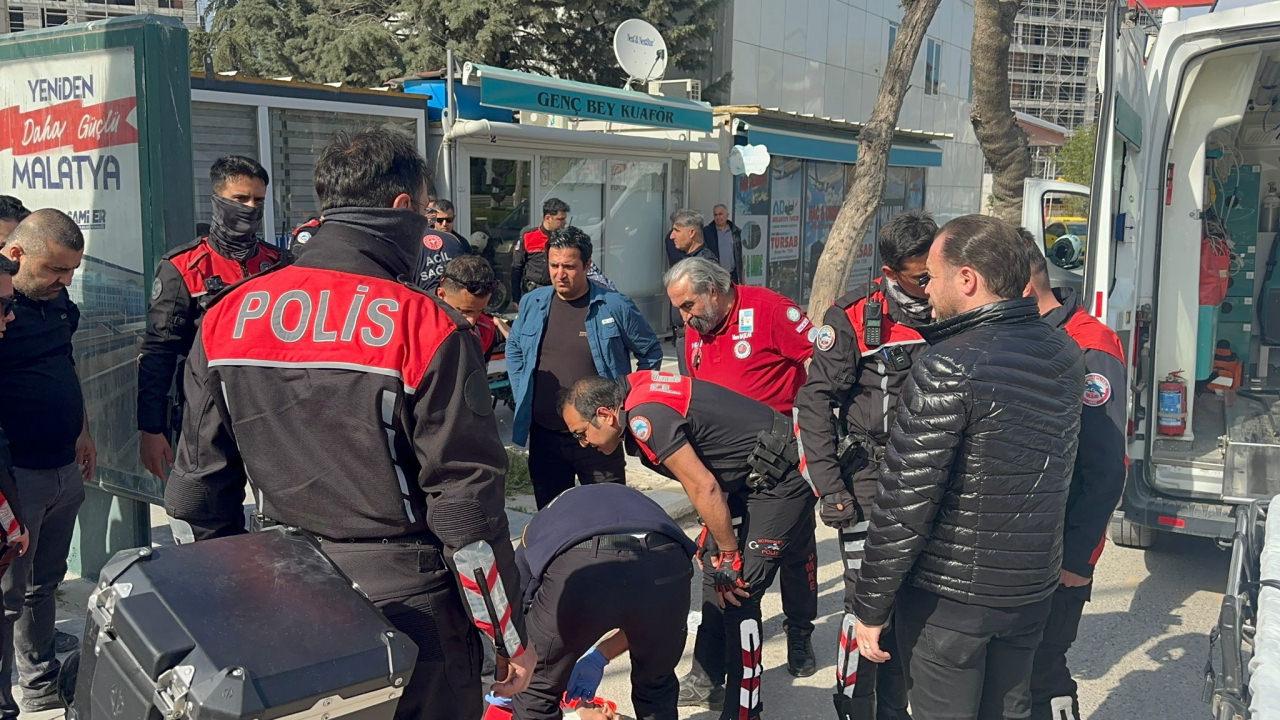 Olay yerine çok sayıda ekip sevk edildi. 