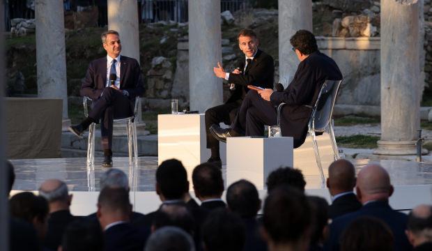 Macron T&uuml;rkiye'yi işaret etti! Rusya'dan Yunanistan'a 'n&uuml;kleer' tehdit! 