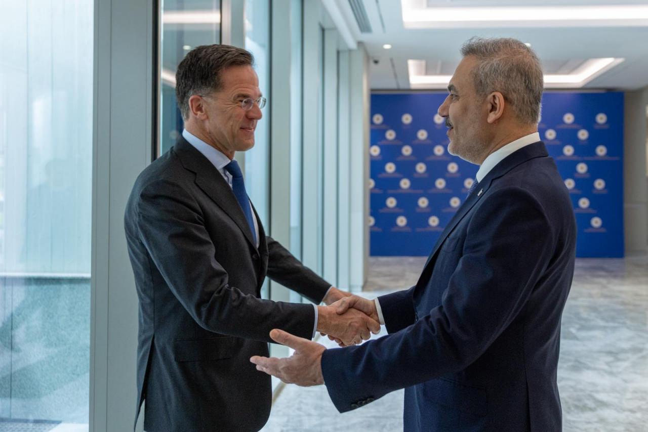 Dışişleri Bakanı Hakan Fidan ile NATO Genel Sekreteri Rutte görüştü