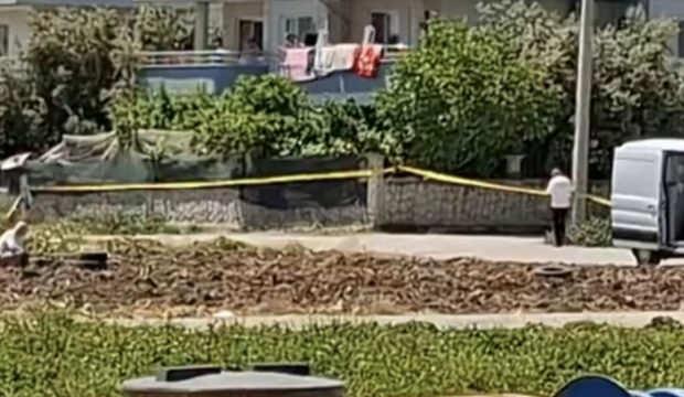 Sarımsak tarlasında 'bomba' alarmı! Ekipler harekete ge&ccedil;ti!