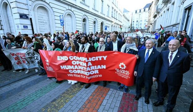T&uuml;rk parlamenterlerden İsrail'e karşı k&uuml;resel eylem &ccedil;ağrısı