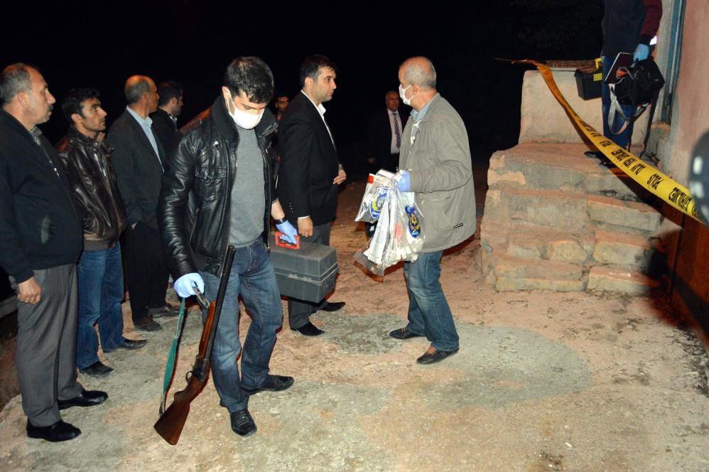 Cinayetin yaşandığı olay yeri. 