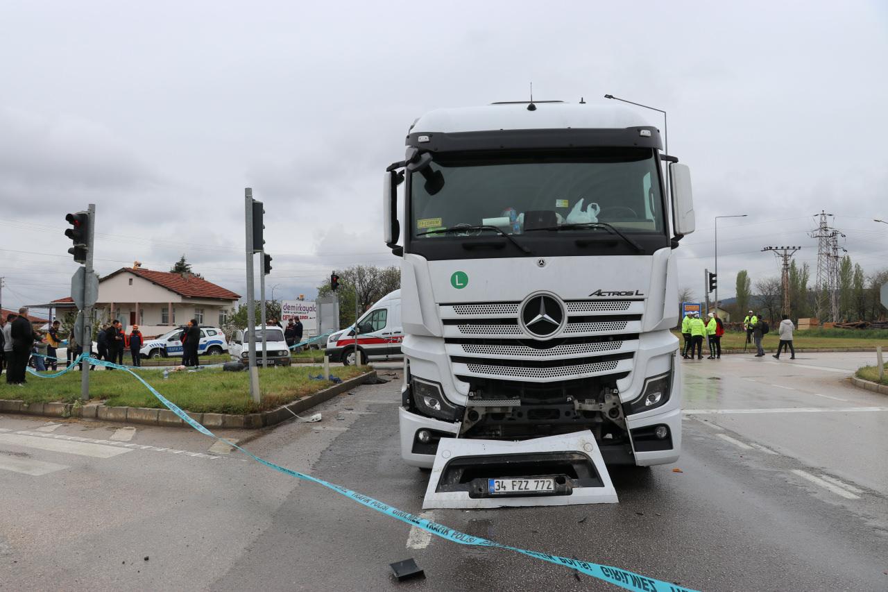 Kaza yeri görüntüsü