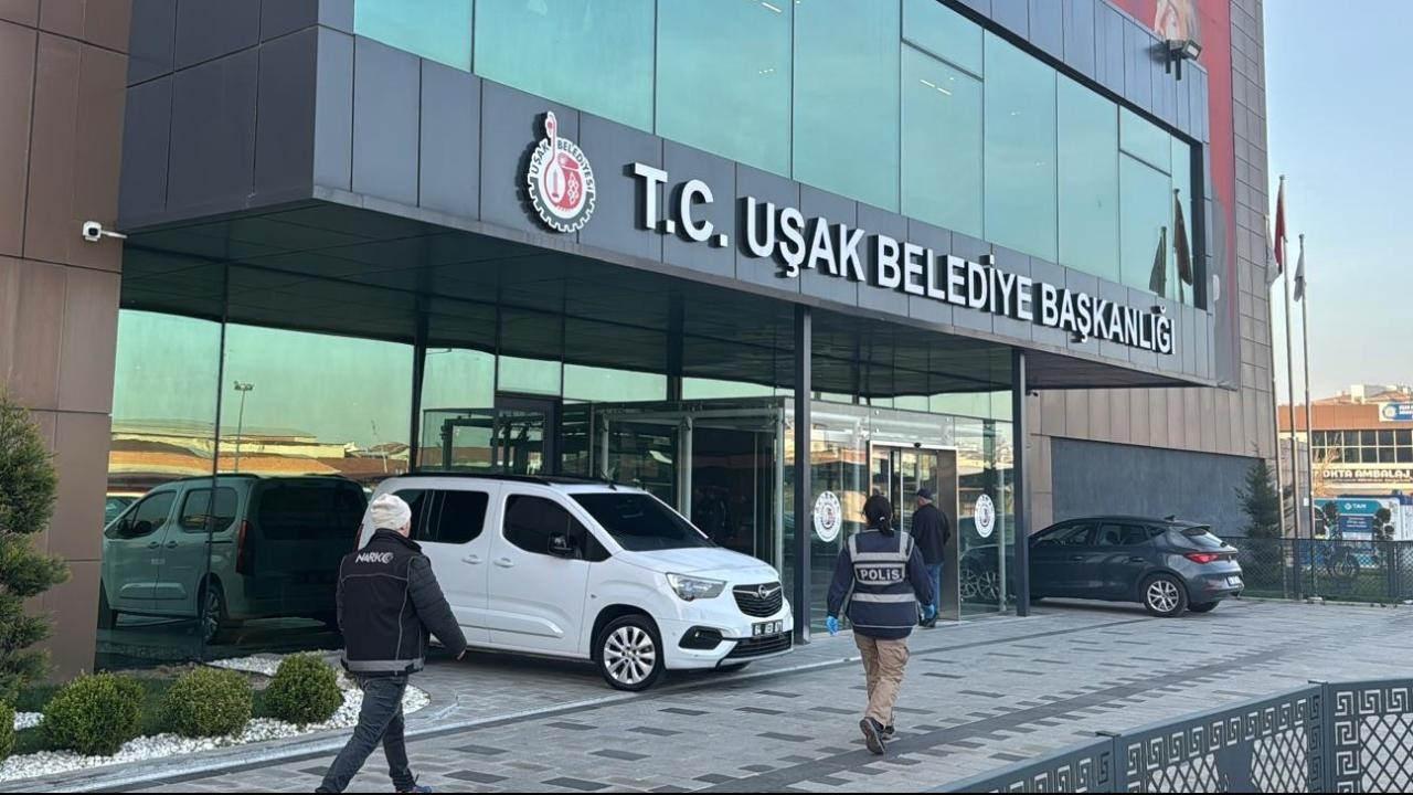 Uşak Belediyesine yönelik yolsuzluk soruşturması.