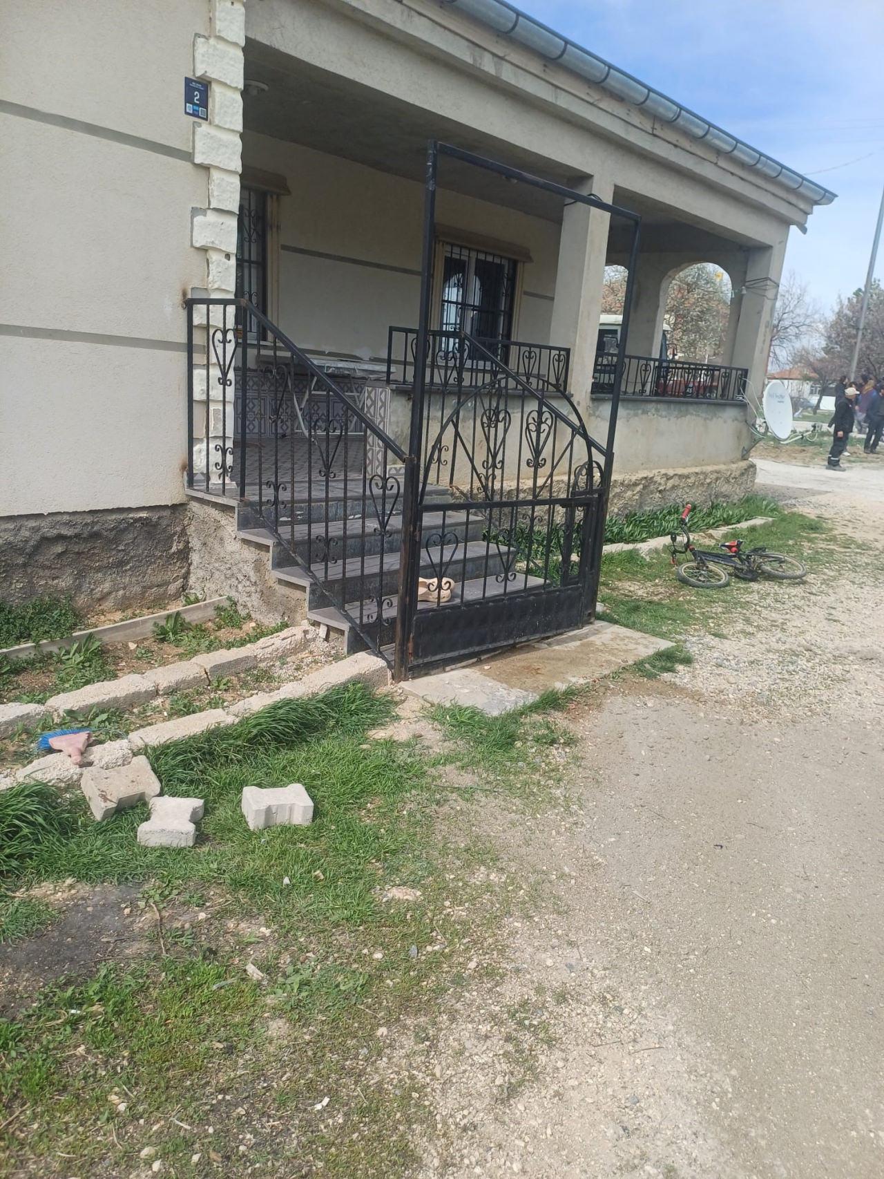 Olayın yaşandığı ev.