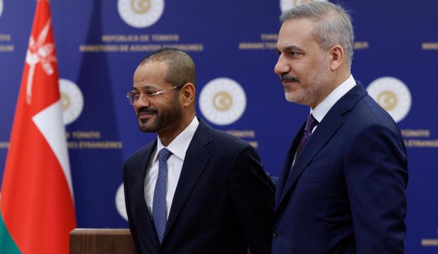 Bakan Fidan, Ummanlı mevkidaşı Busaidi ile g&ouml;r&uuml;şt&uuml;!