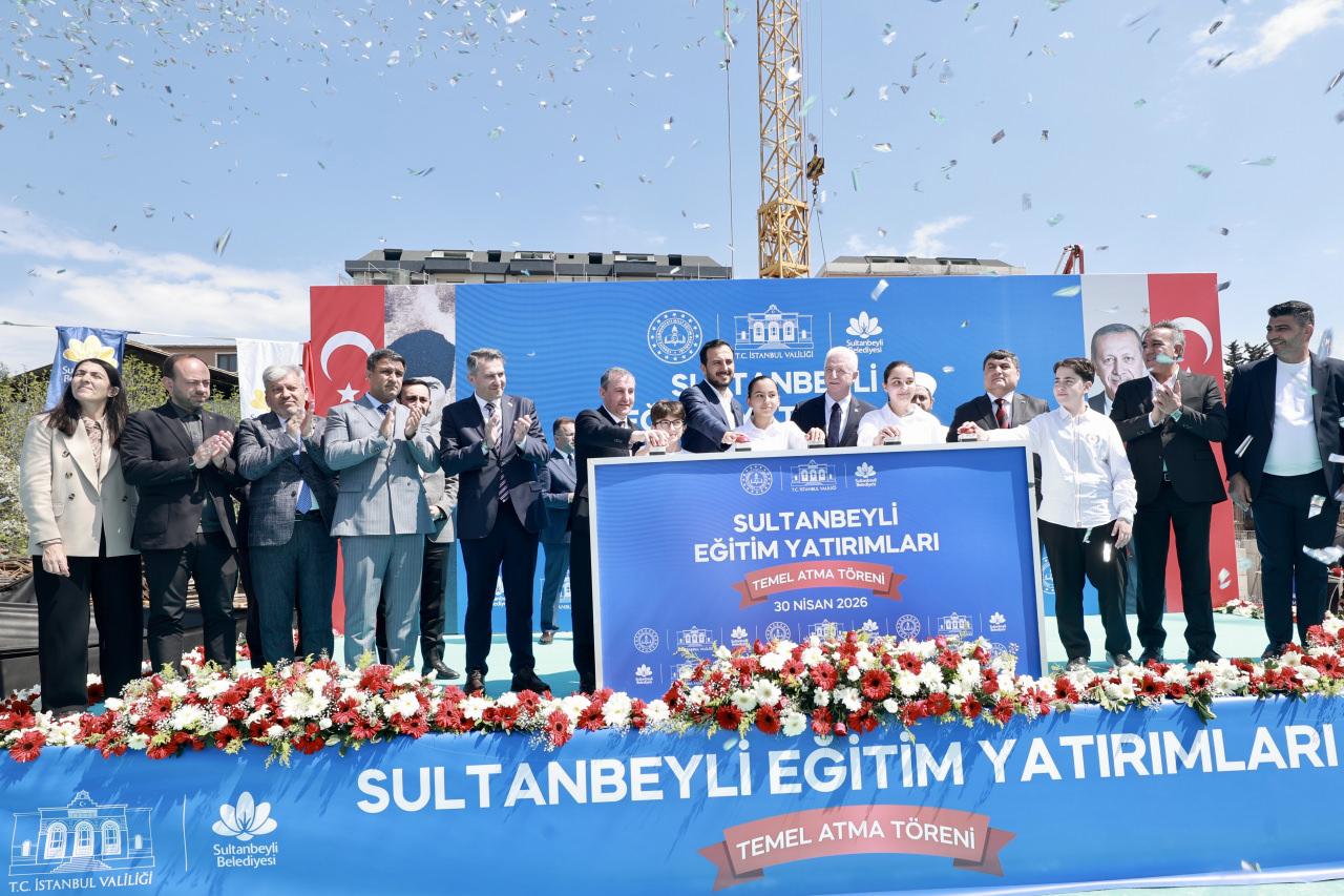 Sultanbeyli'de eğitime yönelik yatırımlar devam ediyor.
