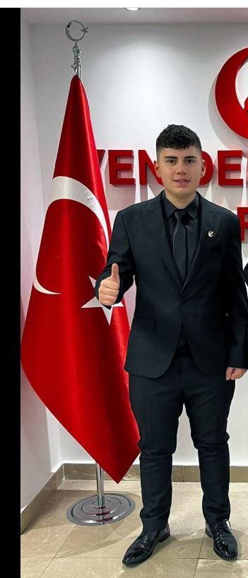  Yeniden Refah Partisi Giresun İl Gençlik Kolları Başkanı ve Giresun Üniversitesi Meslek Yüksekokulu Mimarlık Bölümü 1’inci sınıf öğrencisi Utku Konak