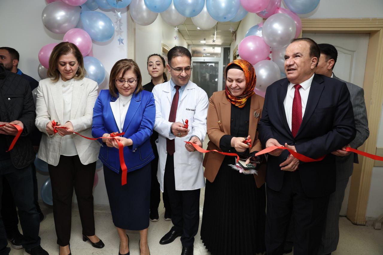 Gaziantep Büyükşehir Belediye Başkanı Fatma Şahin, açışı töreninde. 