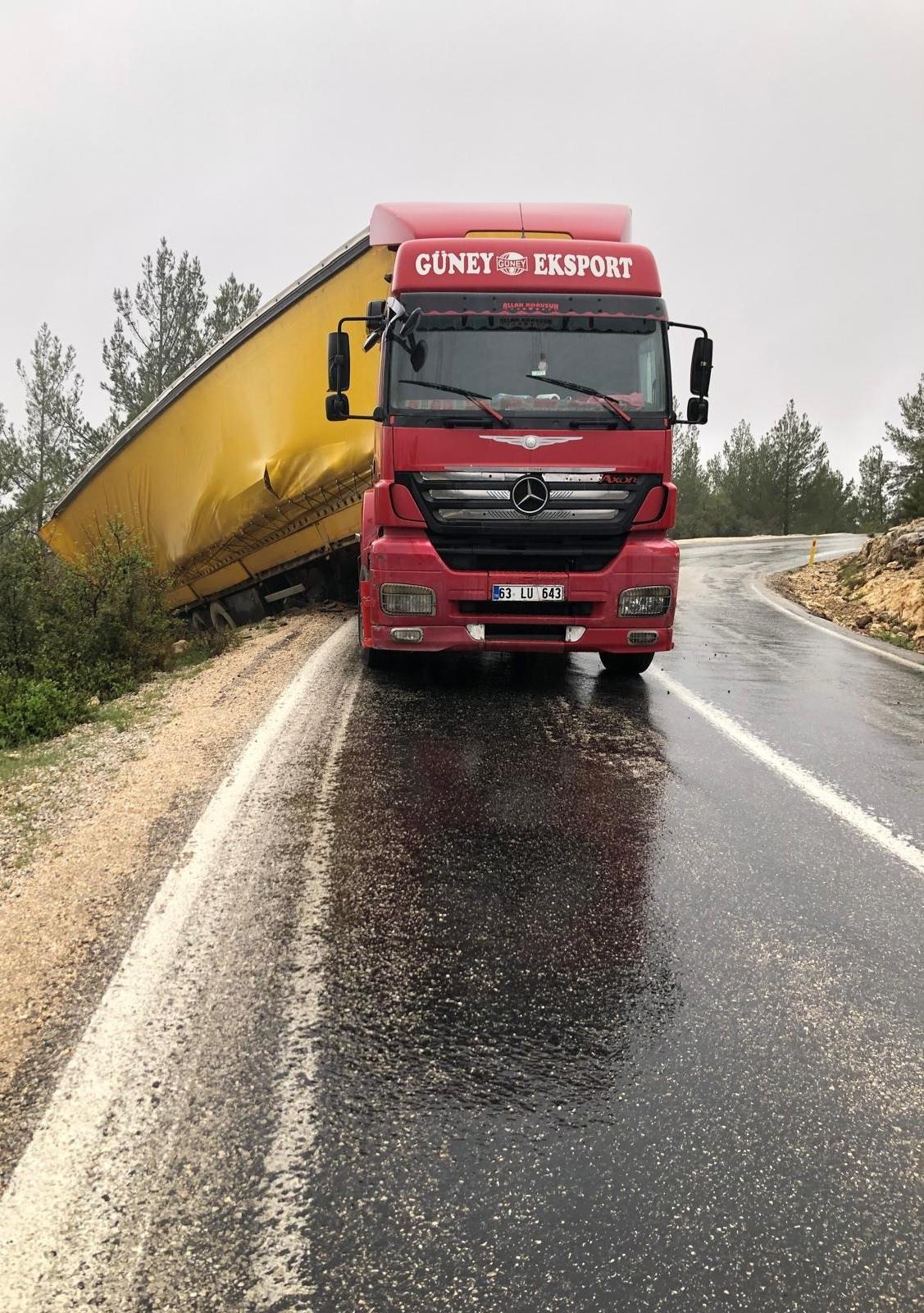 Kaza yerinden görüntü