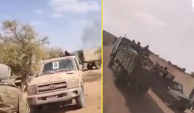 Afrika &uuml;lkesinde yeni d&ouml;nem! Şehri ele ge&ccedil;irip Rus askerleri kovdular!