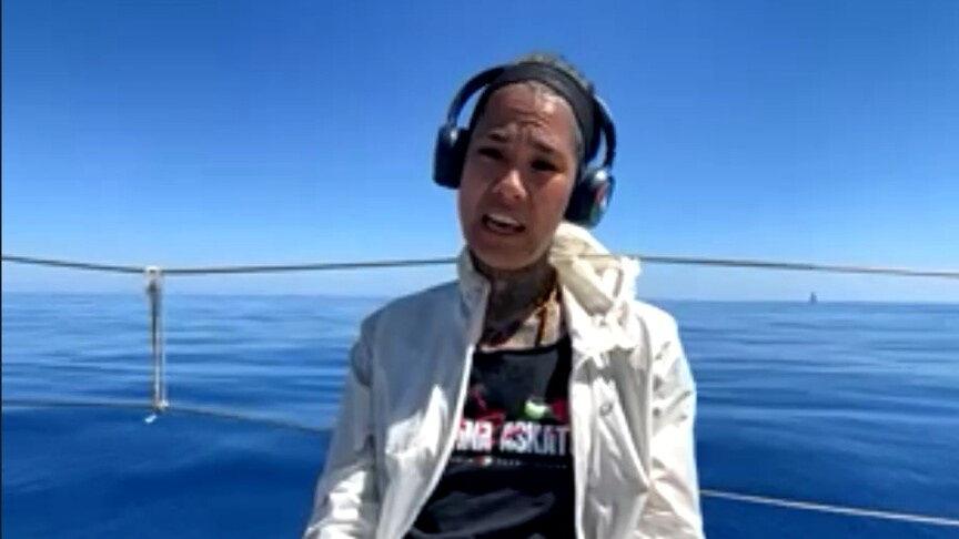 Filodaki aktivistlerden İspanyol Mi Hoa Lee