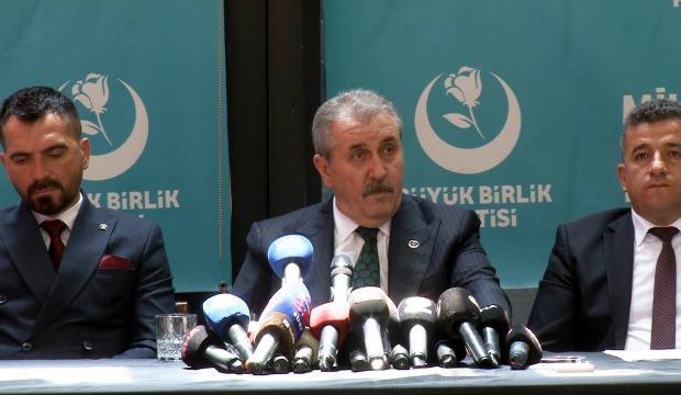 BBP Lideri Destici: Erdoğan'ın adaylığı i&ccedil;in gerekirse erken se&ccedil;ime gidilmeli