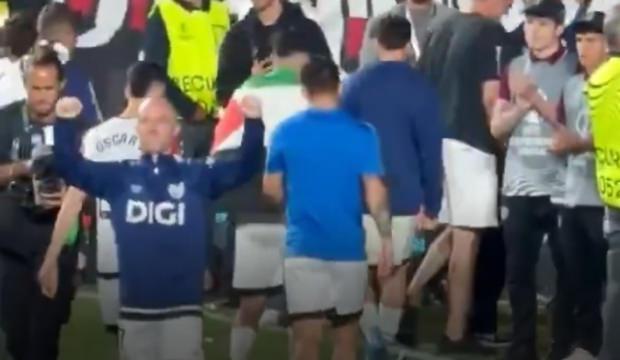 Finale bir adım kaldı! Avrupa'da tarih yazan takım zaferi Filistin bayrağıyla kutladı