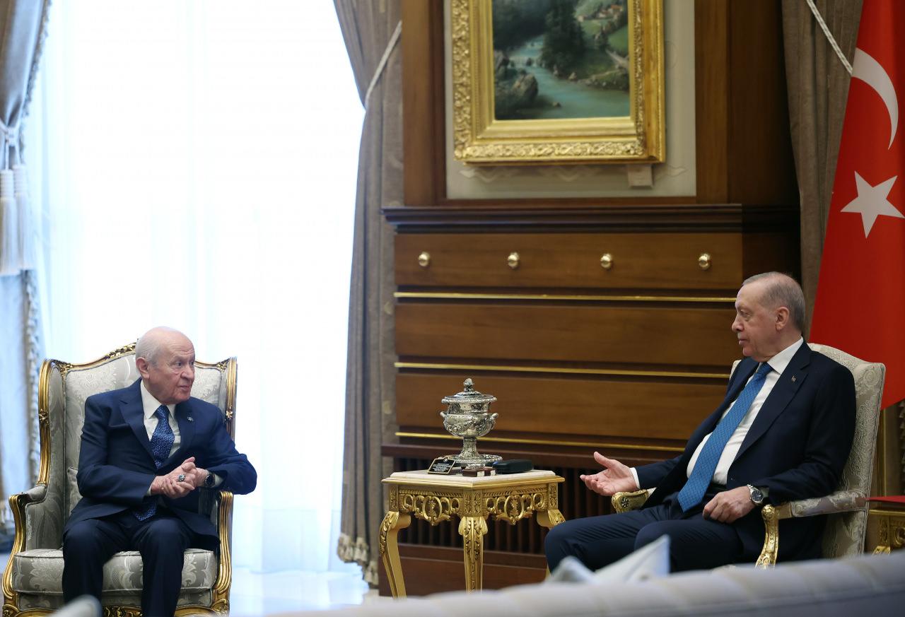 Erdoğan ve Bahçeli'den ilk görüntü geldi.