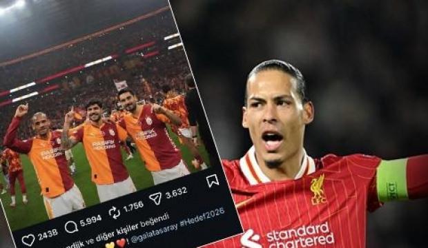 Leroy Sane'nin derbi paylaşımı g&uuml;ndem oldu! Van Dijk, G.Saraylıları heyecanlandırdı