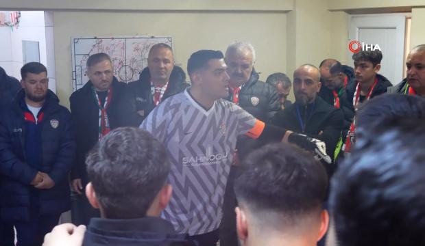 Osmanelispor kaptanı Mete Aktemur şampiyonluk ma&ccedil;ı &ouml;ncesi  konuşması b&uuml;y&uuml;k ses getirdi