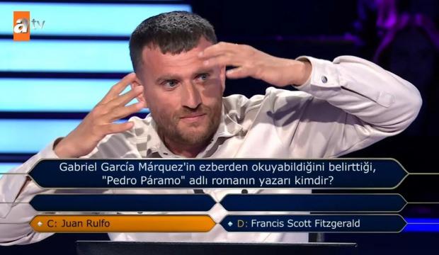 Sorunun cevabını bilmiyordu: "Valla sallayacağım" dedi ve tutturdu!