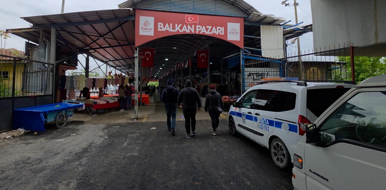 Aylar sonra bir ilk! Edirne’nin meşhur pazarı yeni ismiyle geri döndü