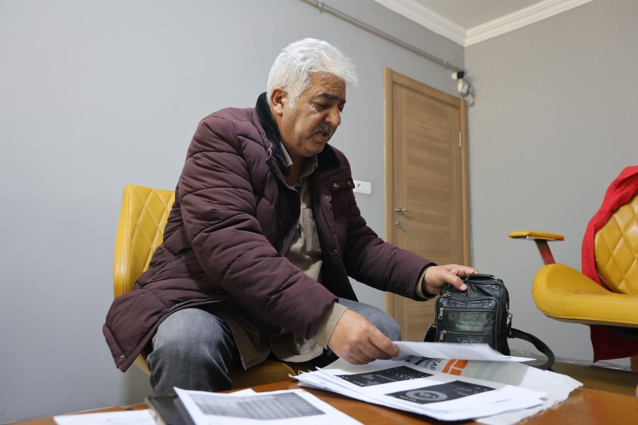 Dolandırılan şahsın amcası Cuma Yılar